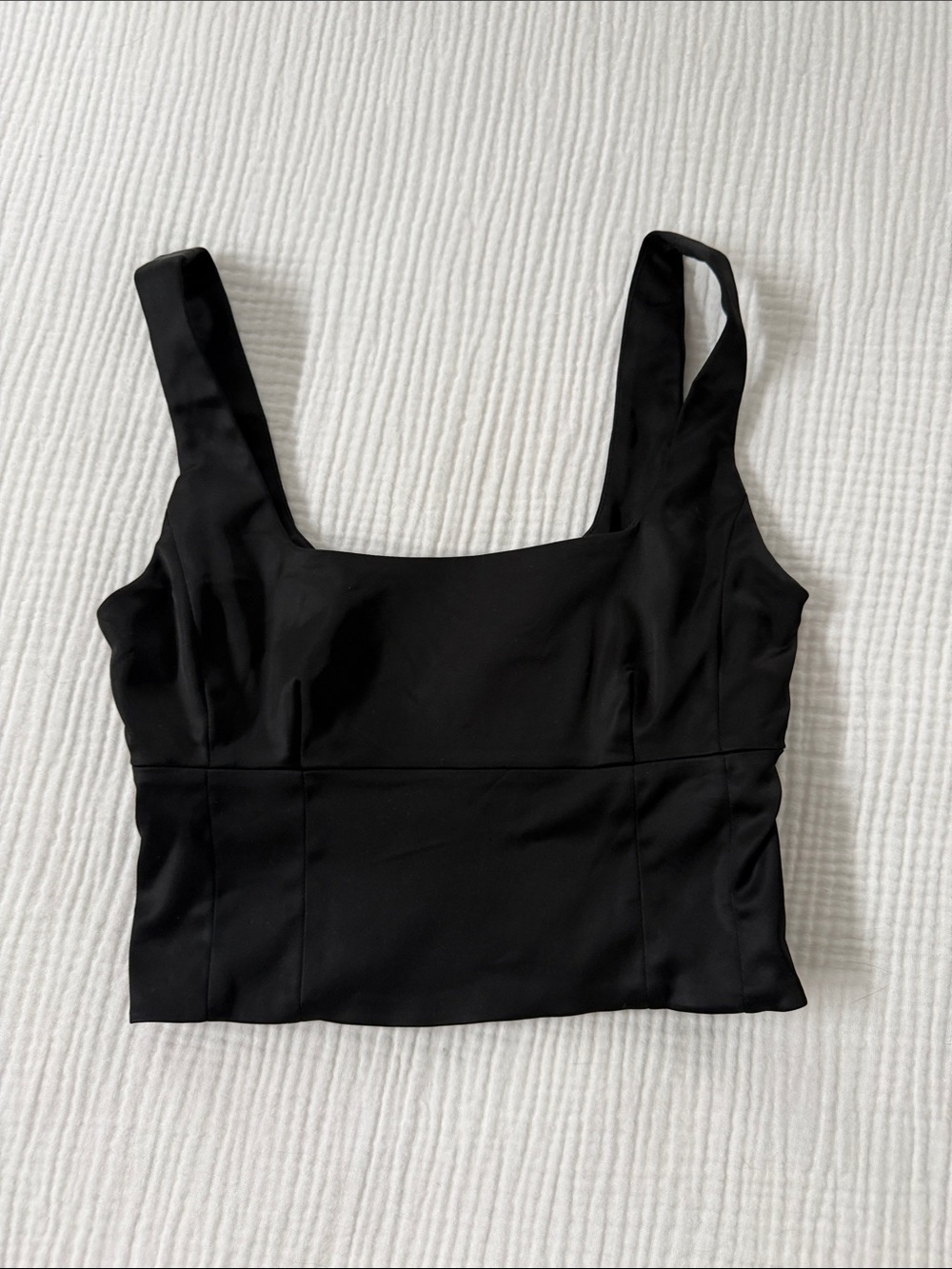 Wilfred Shine Satin Bustier top